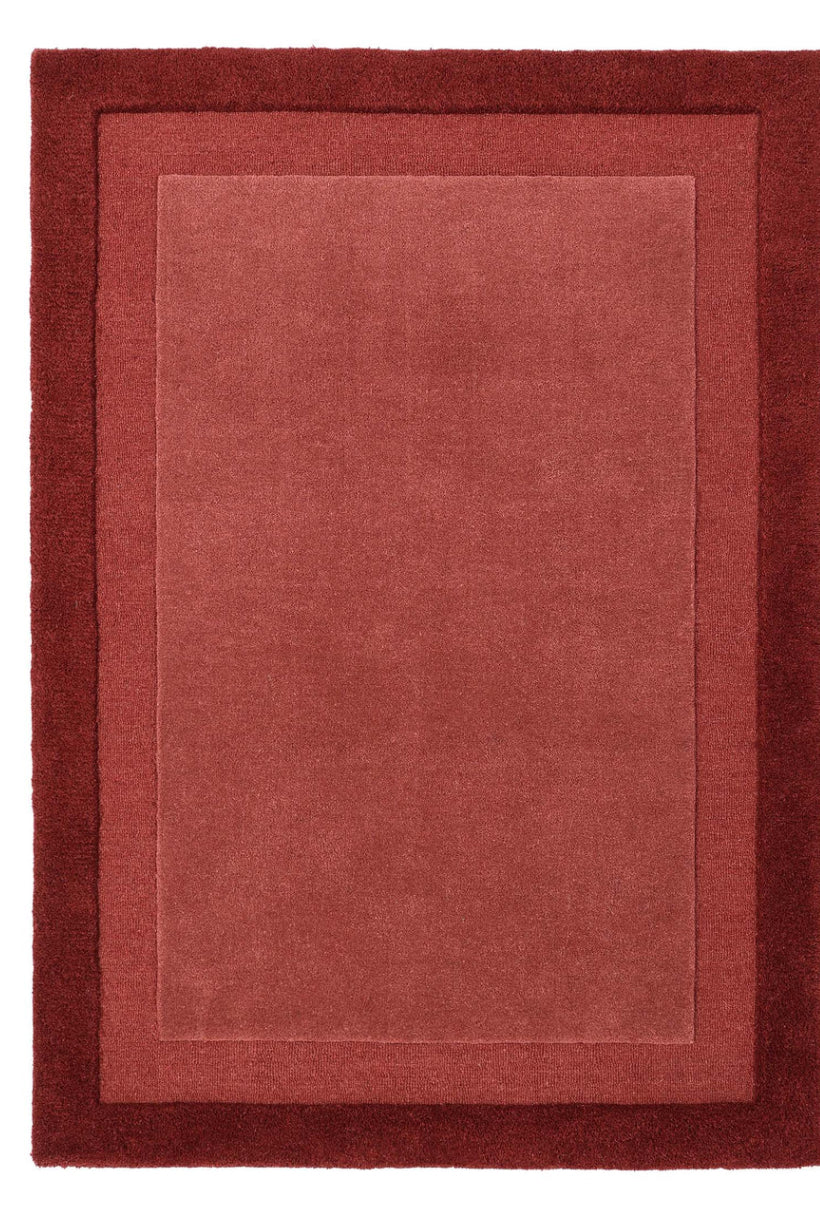 Origins Stacked Border Wine Red