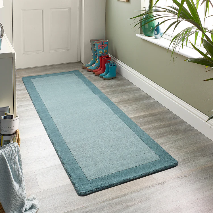 Phoenox Textiles - Origins Borders Duck Egg