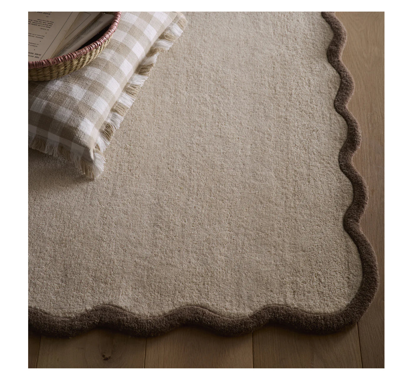 Origins Scalloped Elsie Natural/Brown