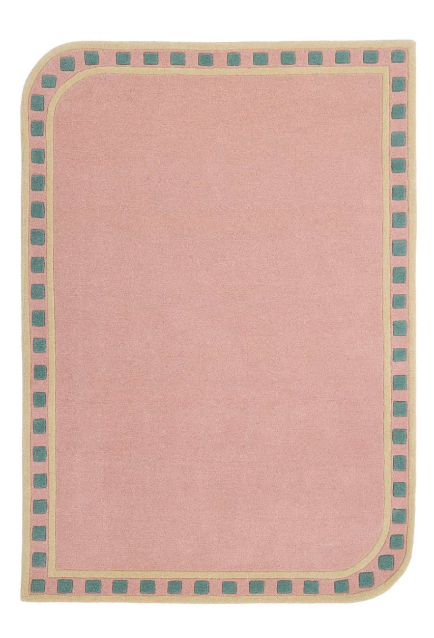 Origins Borderline Pink Rug