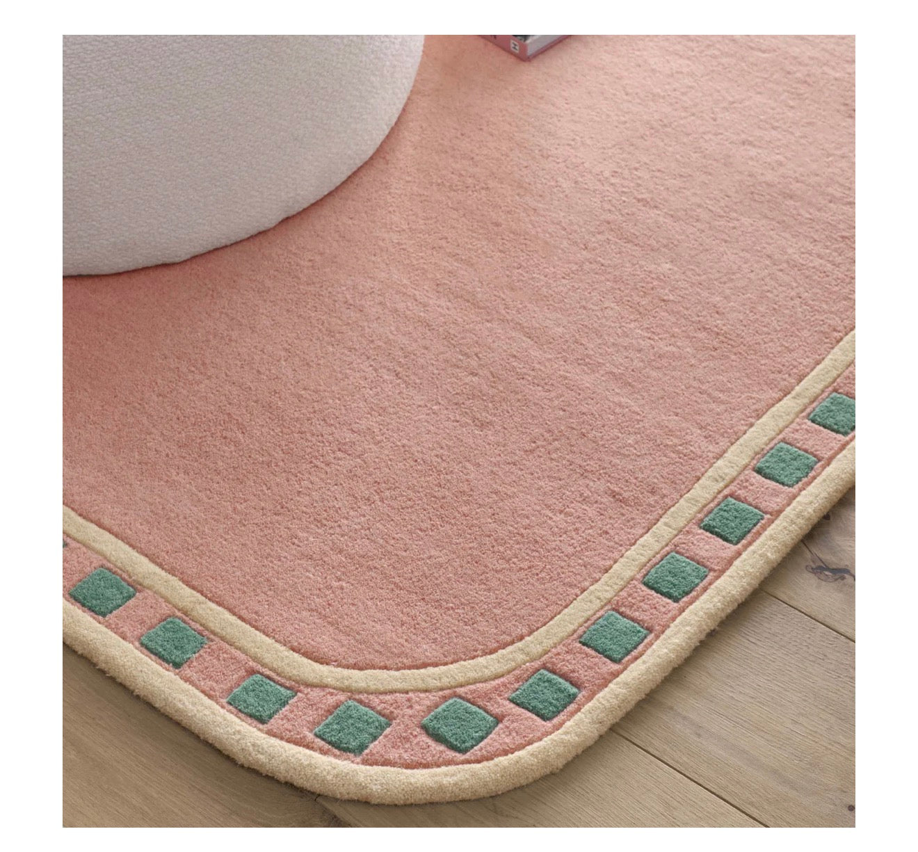 Origins Borderline Pink Rug