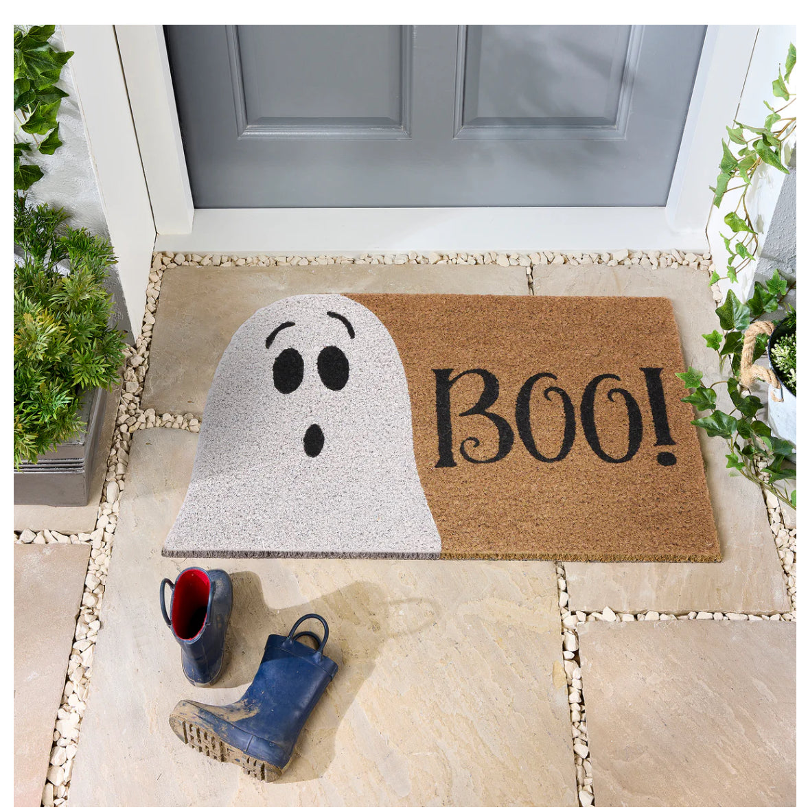 My Mat Printed Coir Boo!