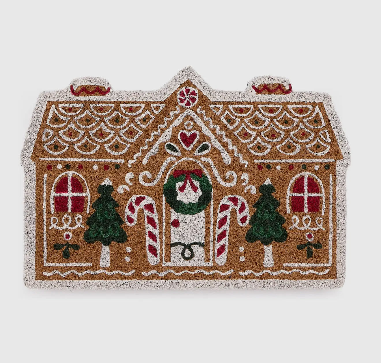 My Mat Printed Coir Gingerbread Cottage
