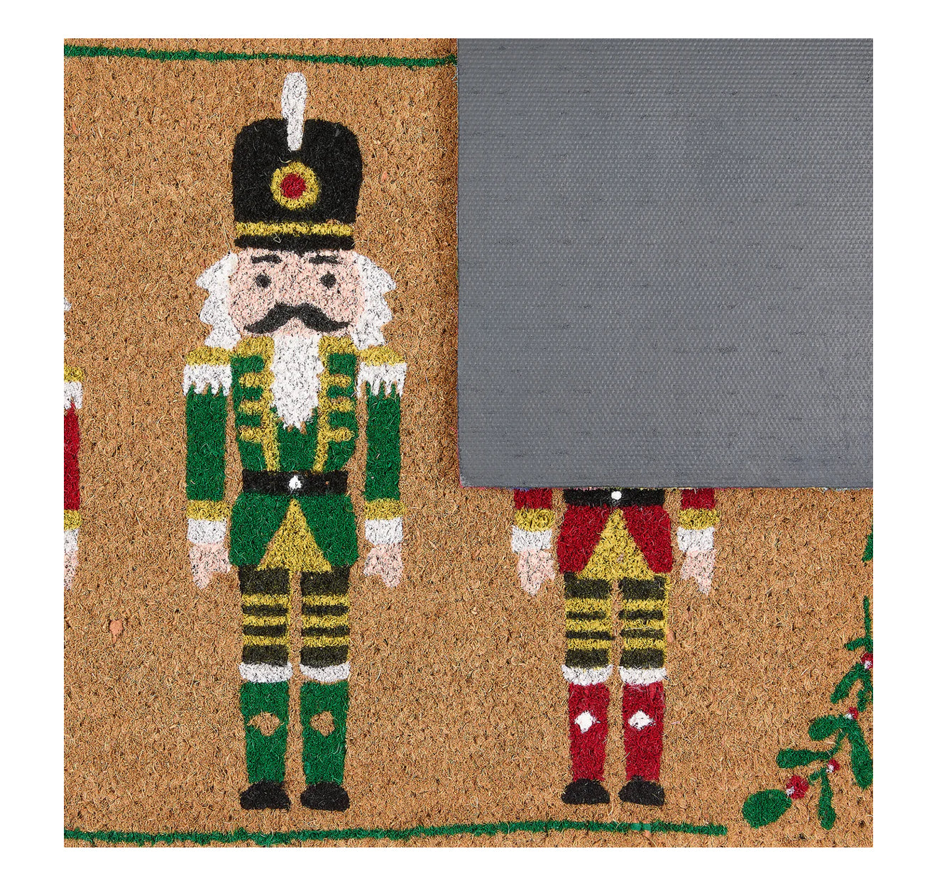 My Mat Printed Coir Christmas Nutcracker