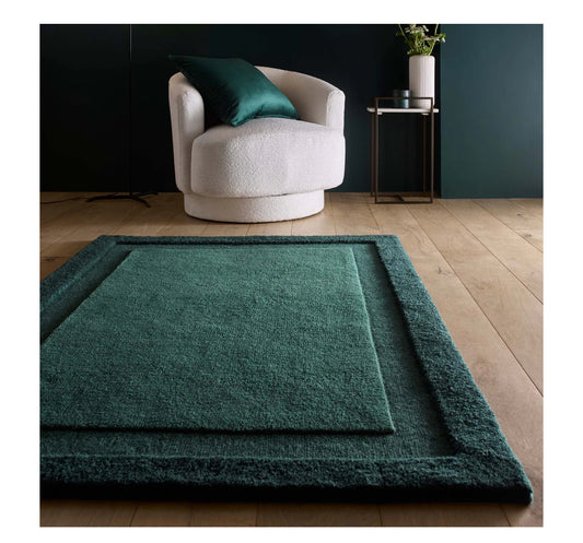 Origins Stacked Border Dark Green