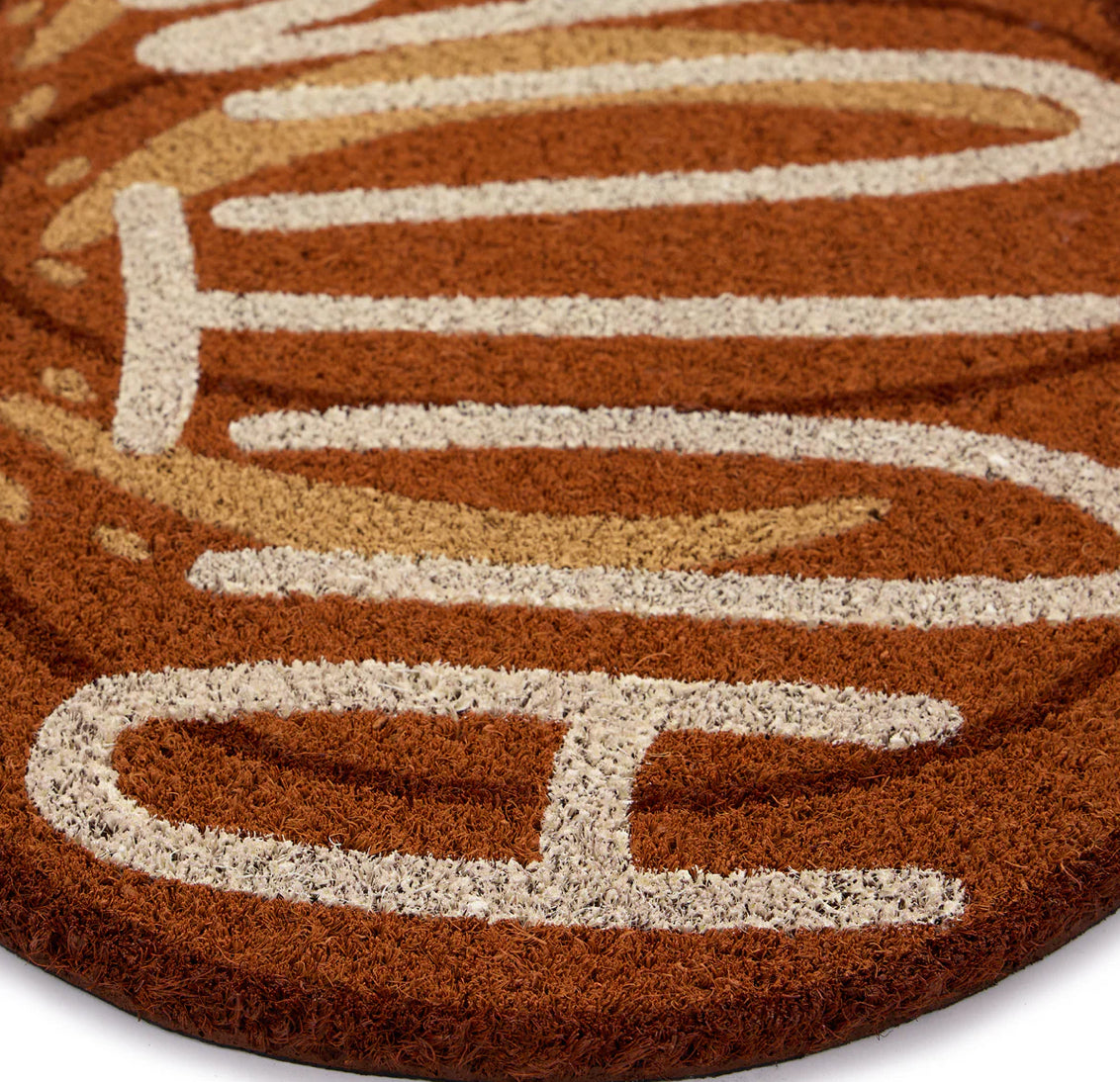 My Mat Printed Coir Shaped Autumn Pumpkin