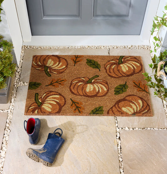My Mat Printed Coir Multi-Pumpkins