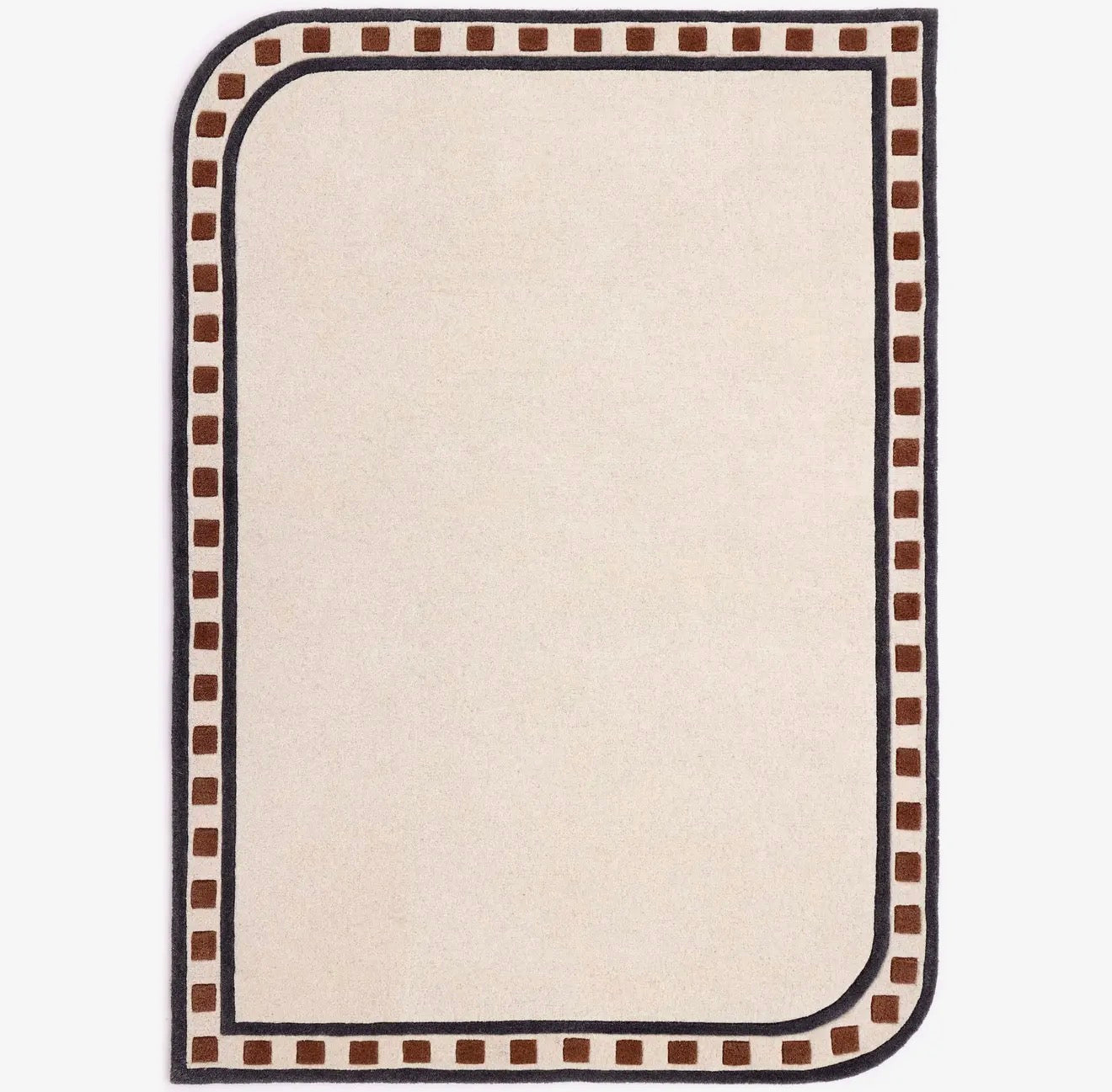 Origins Borerdline Natural Rug