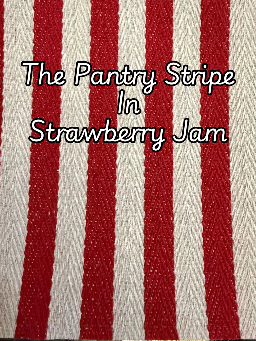 The Belgravia Bench/Footstool/Large Ottoman in The Pantry Stripe
