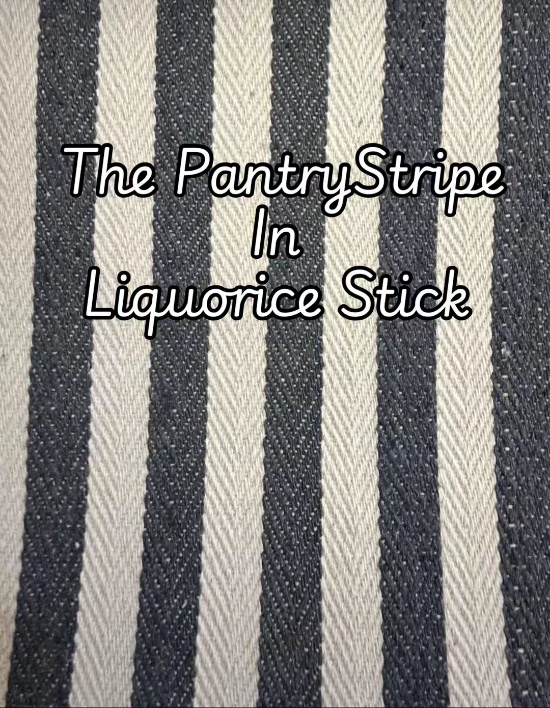 The Belgravia Bench/Footstool/Large Ottoman in The Pantry Stripe