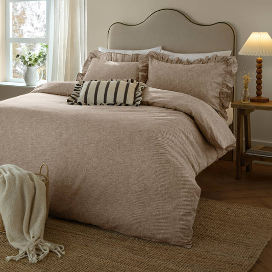 Margot 100% Cotton Duvet Set Mole